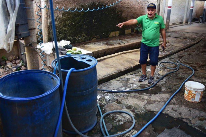 Com o sistema de lavagem ecológica, o posto de Raimundo Darc reduz em mais da metade o consumo de água comparado à lavagem tradicional - (Jailson Soares/ODIA)