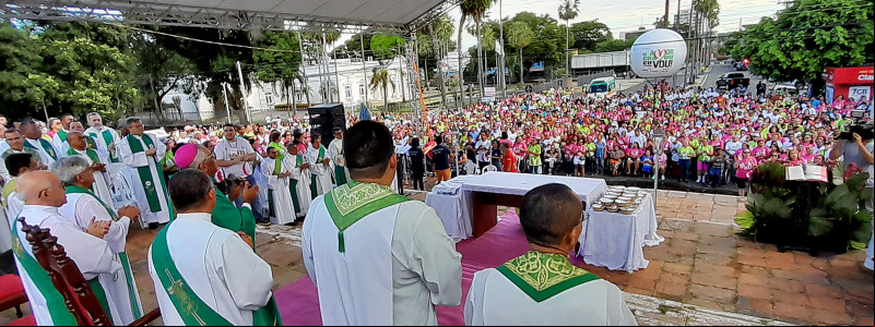 Vias são interditadas para Caminhada da Fraternidade em Teresina neste sábado (14); confira os trechos