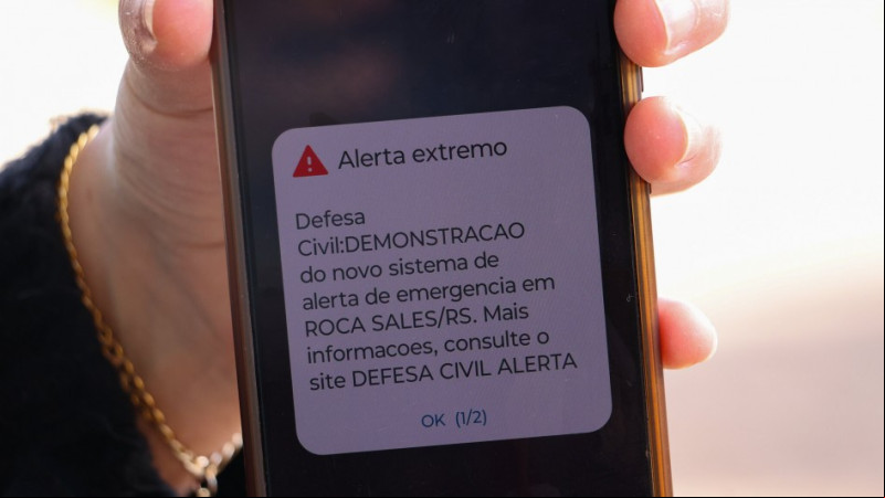 Mais de um milhão de piauienses receberão mensagem de alerta em teste da Defesa Civil