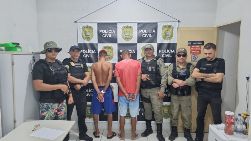 Bandidos são presos por roubo de joias avaliadas em R$ 300 mil em Buriti dos Lopes