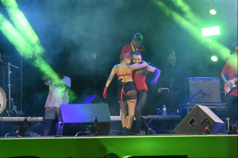 Artistas se apresentam no Piauí Pop. - (Assis Fernandes/O Dia)