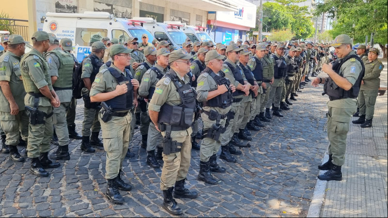 A Operação Boas Festas em Segurança 2024 seguirá até o dia 02 de janeiro de 2025 - (Antero Costa/ODIA)