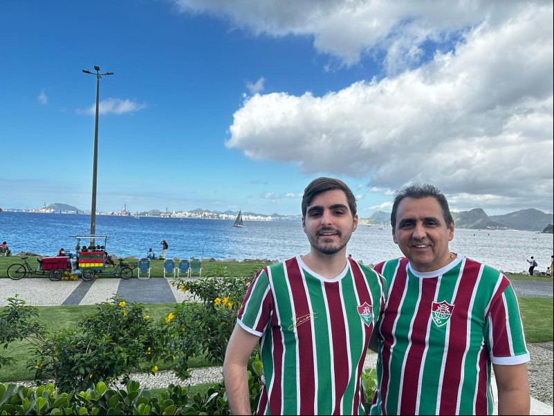 Parabéns Franklin Kalume!!! - "Hoje (5) é dia de comemorar os 20 Anos deste filho maravilhoso, desejo toda felicidade e que Deus continue a guiar seu caminho!!!" frase do pai do aniversariante, Franklin Kalume Brigido. aram a data no Rio de Janeiro. Chics!!! - (Divulgação)