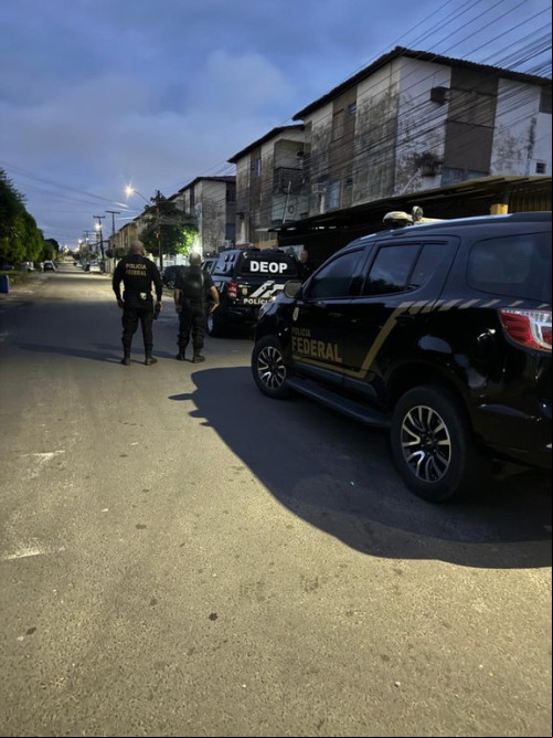 Membros de facção envolvidos no tráfico de drogas são alvos de operação da PF no Piauí