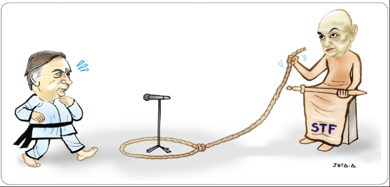 Charge do Jota A publicada em 10/06/2025