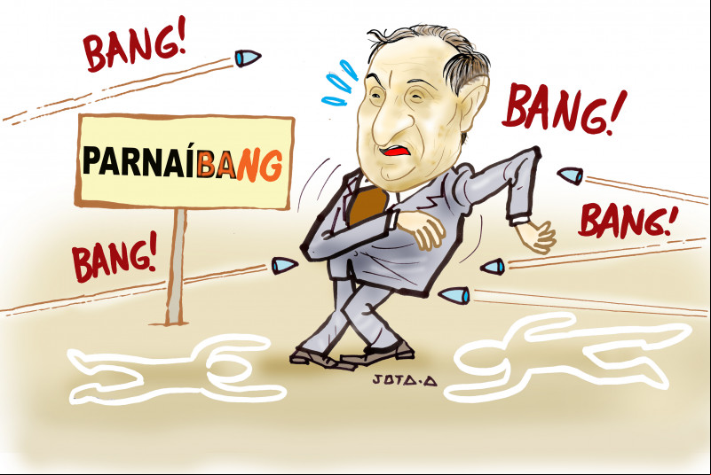 Charge do Jota A publicada em 15/09/2023 no Jornal O Dia