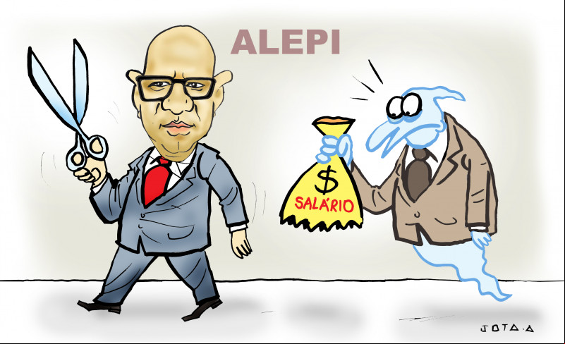 Charge do Jota A publicada em 28/02/2024 no Jornal O Dia