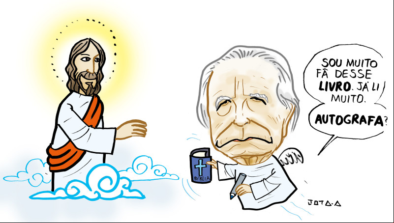 Charge do Jota A publicada em 04/10/2024 no Jornal O Dia