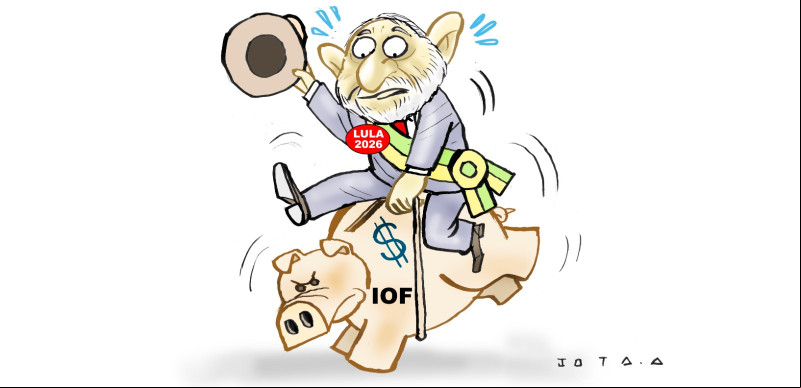 Charge do Jota A publicada em 06/06/2025 no Jornal O Dia