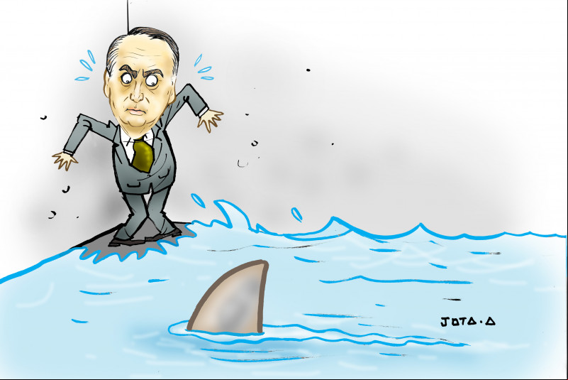 Charge do Jota A publicada em 09/02/2024 no Jornal O Dia